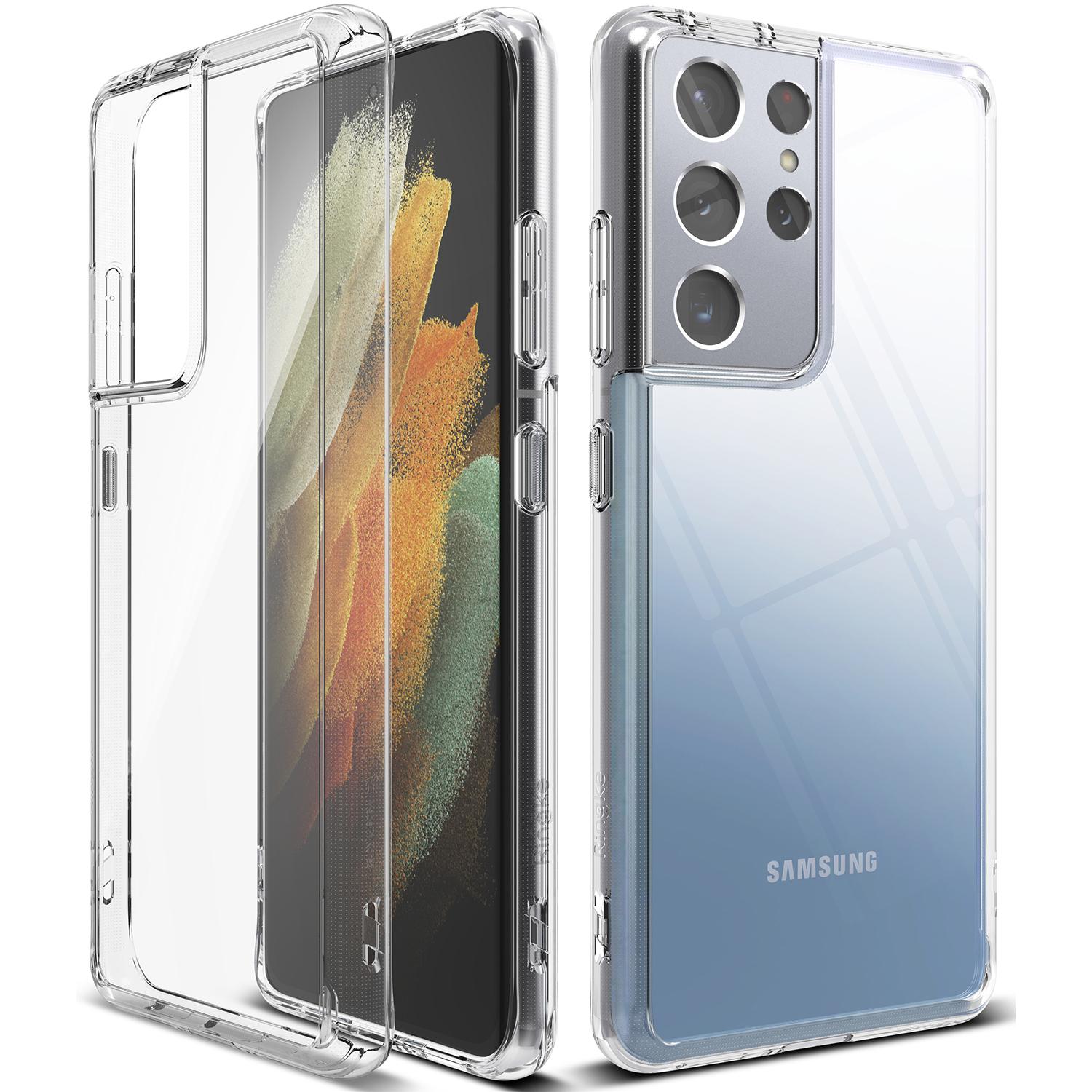 Samsung Galaxy S21 Ultra Fusion Case Transparent