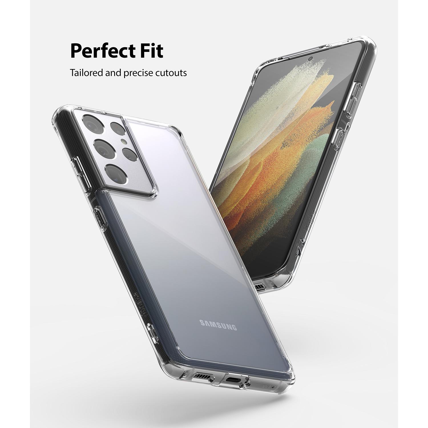 Samsung Galaxy S21 Ultra Fusion Case Transparent