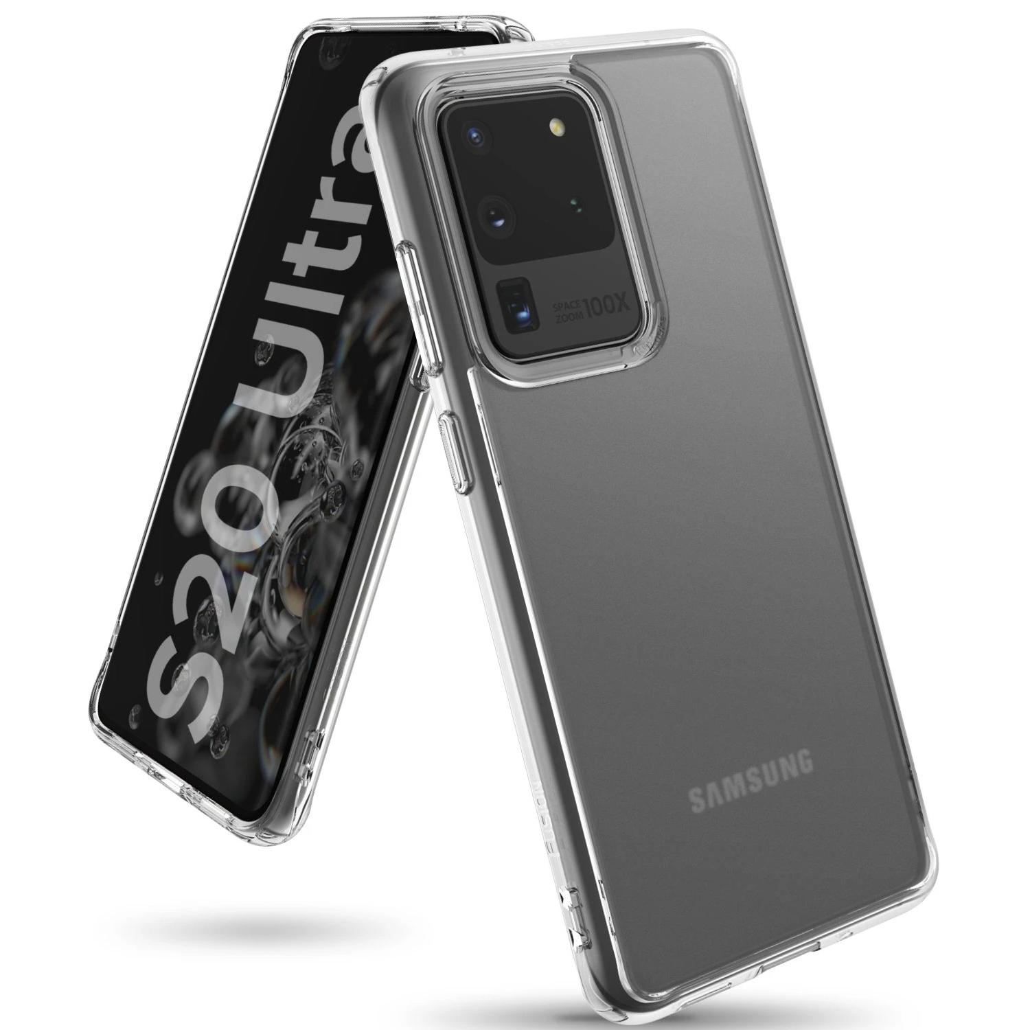 Samsung Galaxy S20 Ultra Fusion Matte Case Clear
