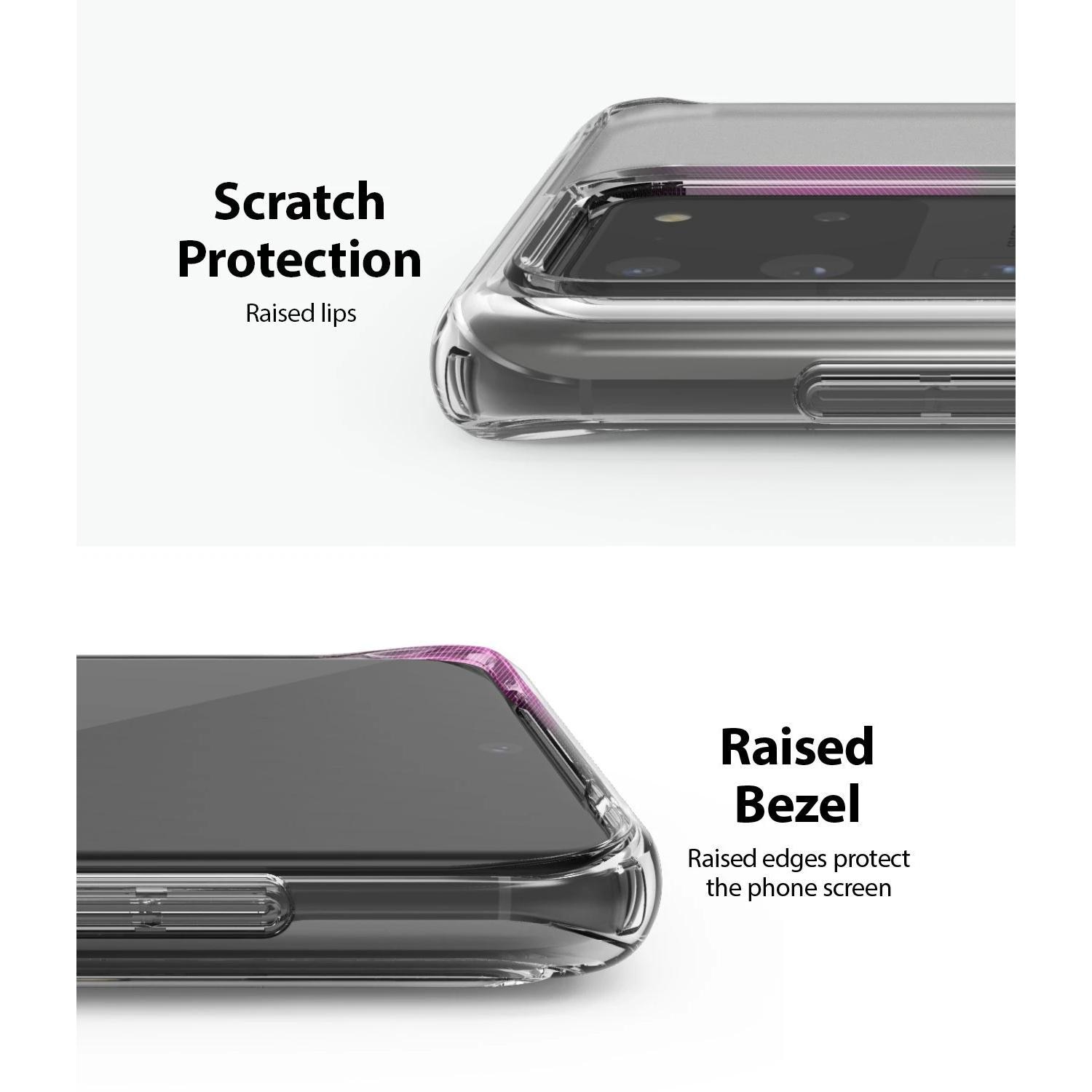 Samsung Galaxy S20 Ultra Fusion Matte Case Clear