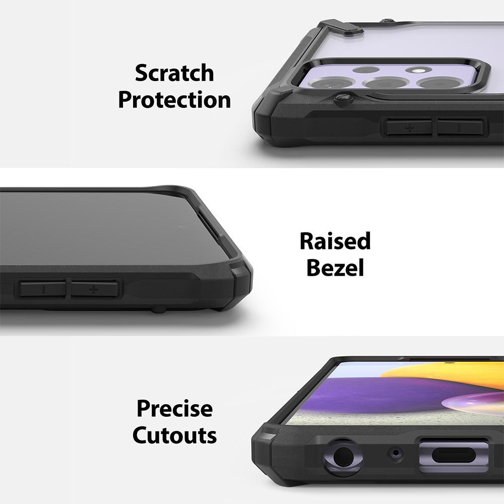 Samsung Galaxy A72 5G Fusion X Case Black