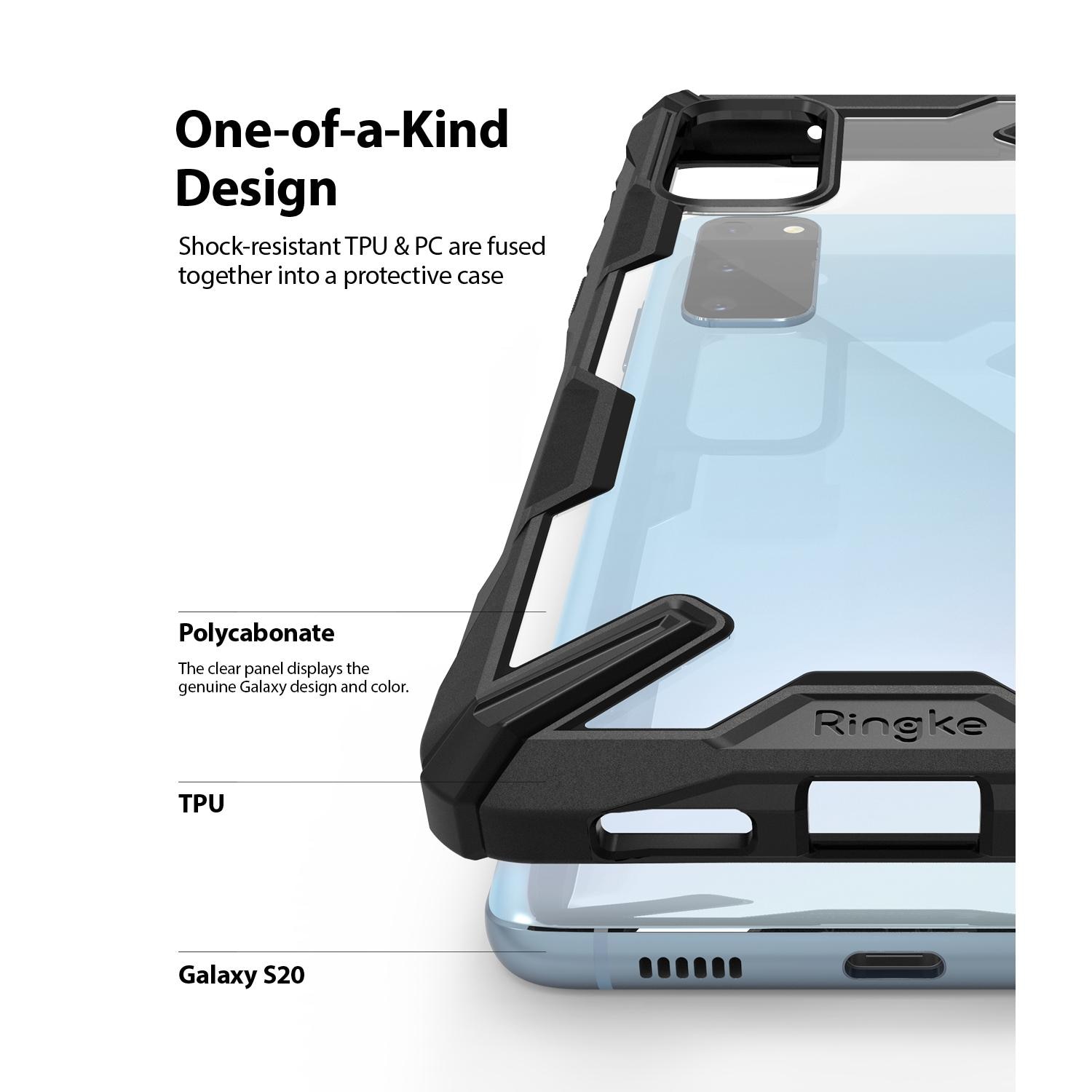 Samsung Galaxy S20 Fusion X Case Black