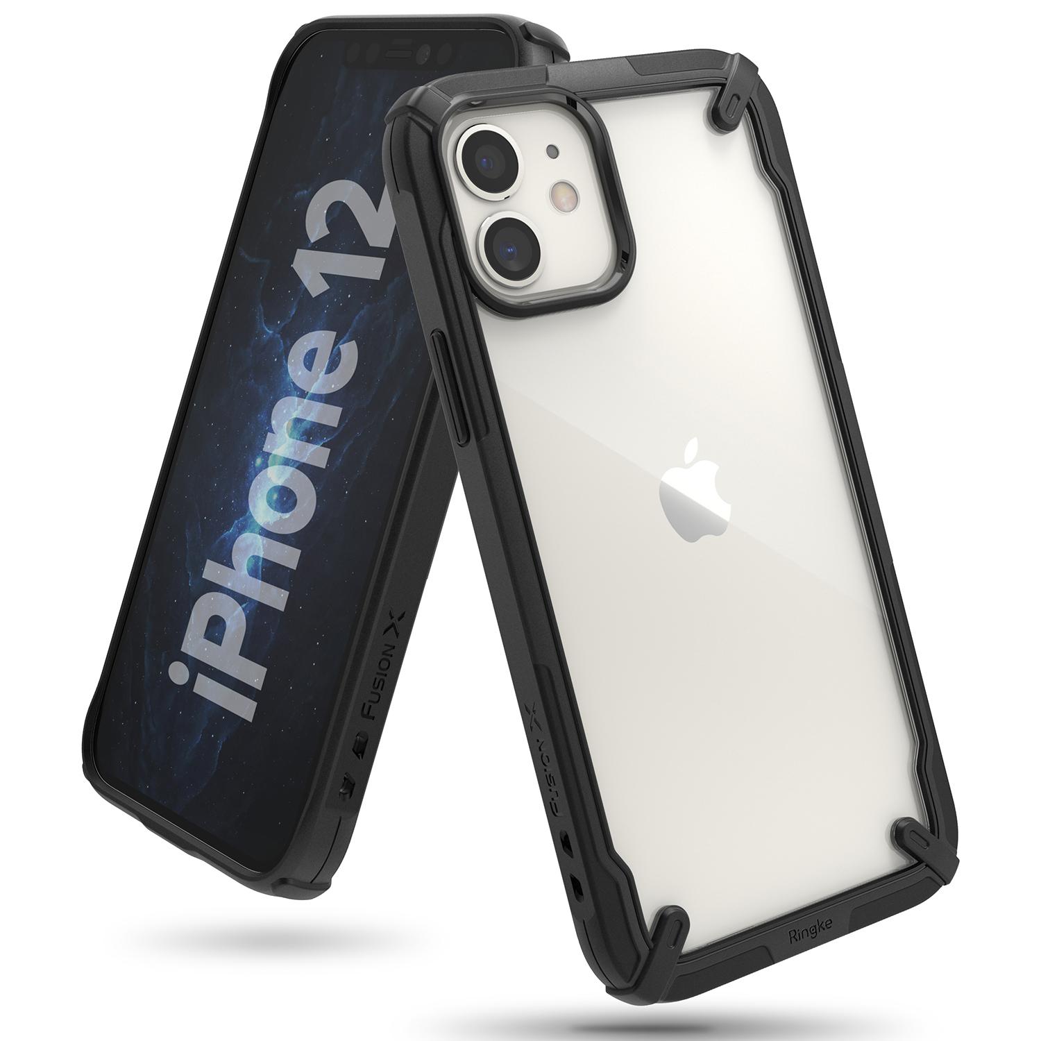 iPhone 12/12 Pro Fusion X Case Black