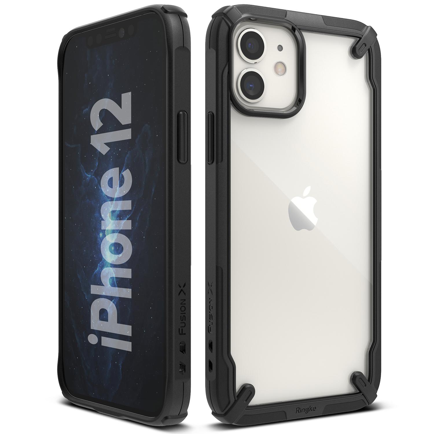 iPhone 12/iPhone 12 Pro Fusion X Case Black