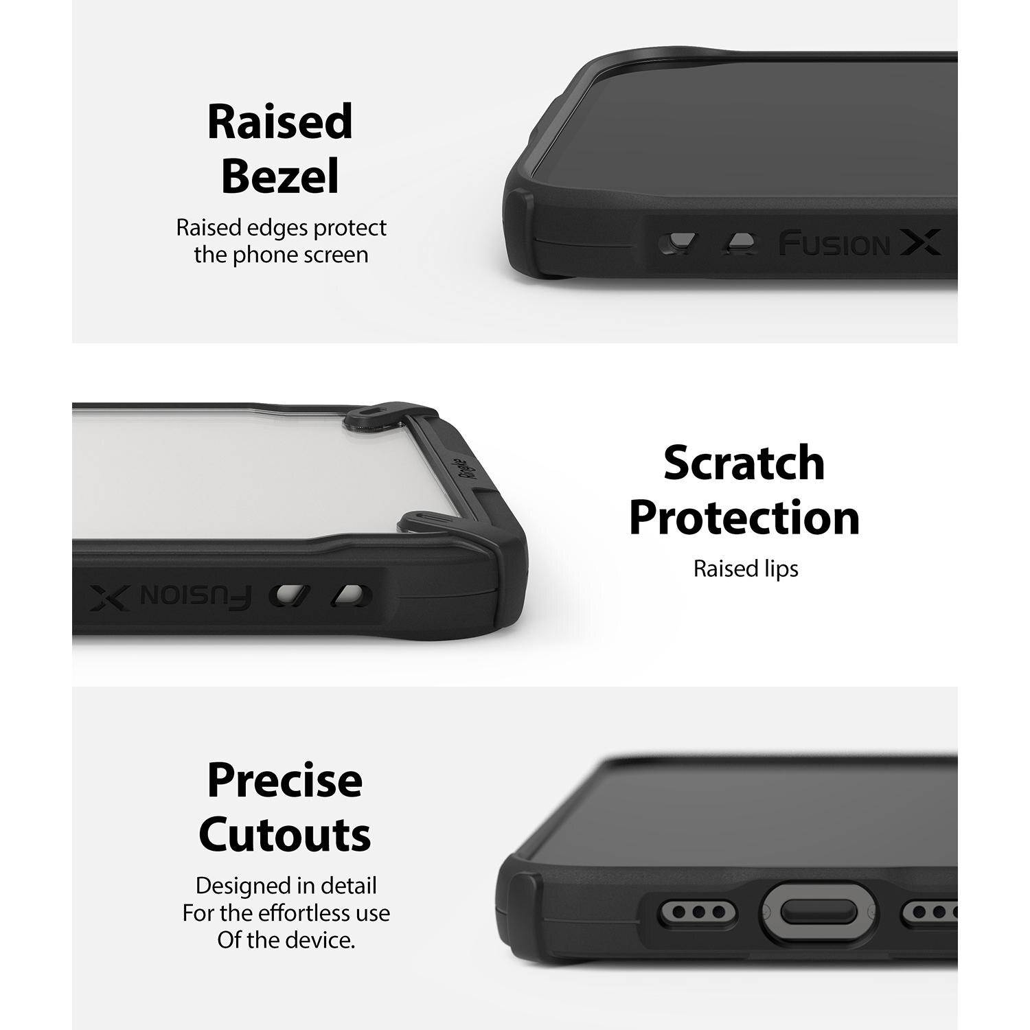 iPhone 12/iPhone 12 Pro Fusion X Case Black