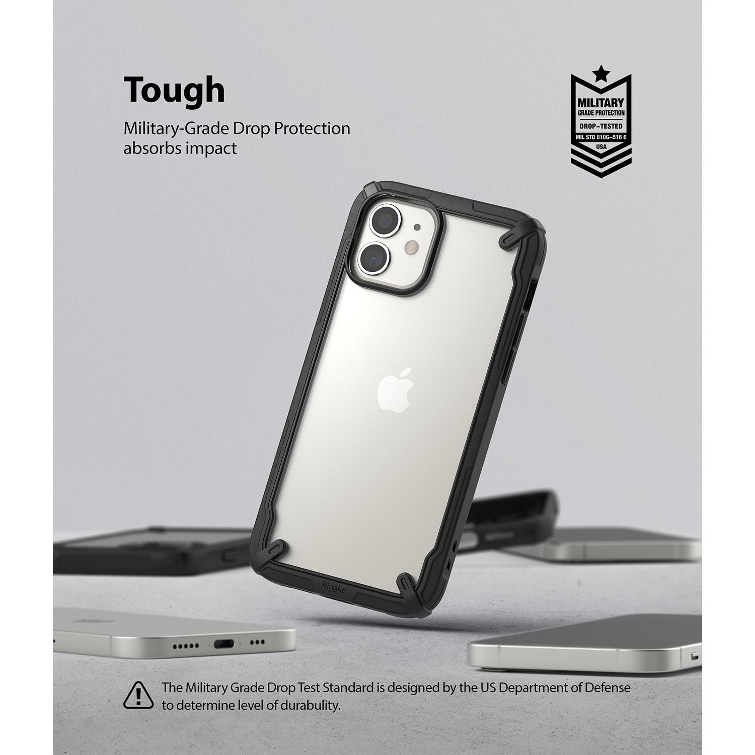 iPhone 12/iPhone 12 Pro Fusion X Case Black