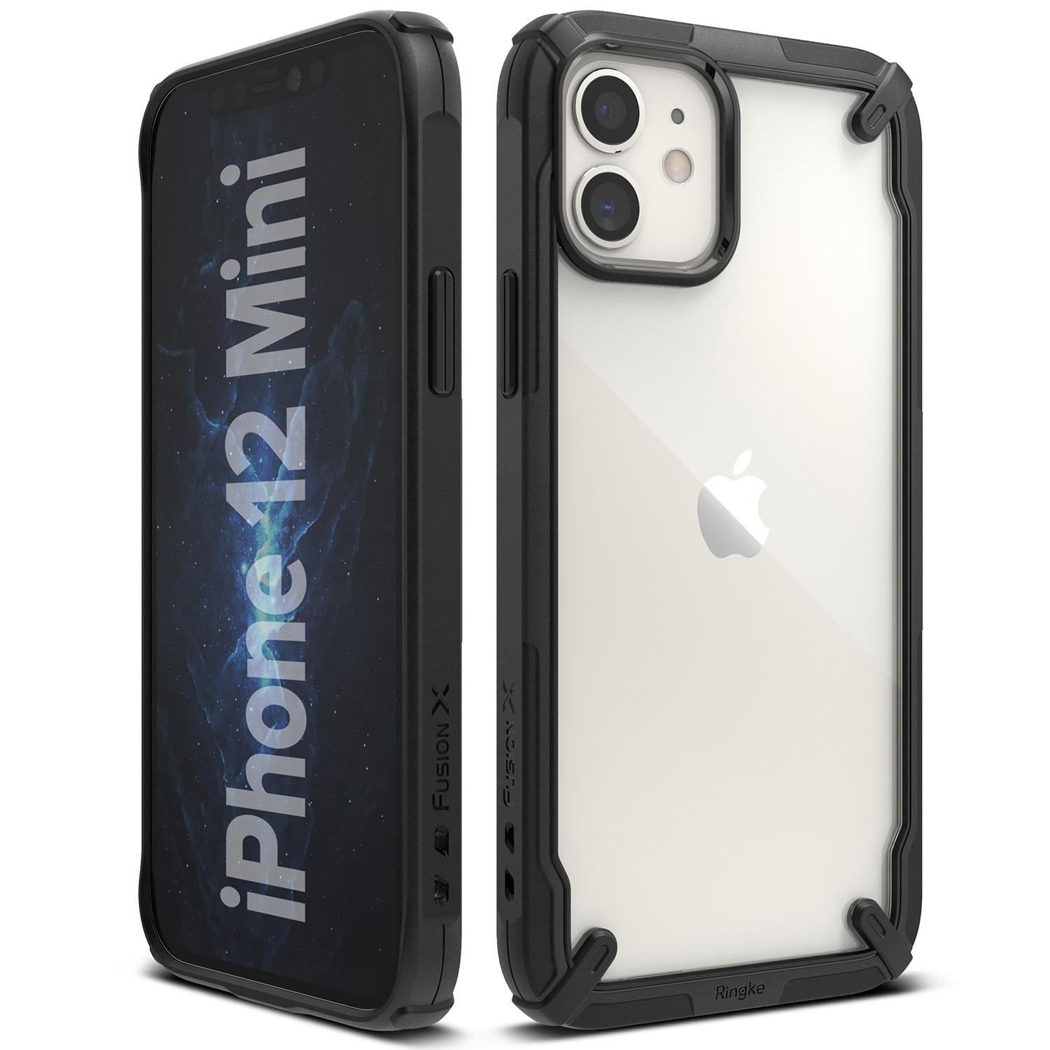 iPhone 12 Mini Fusion X Case Black