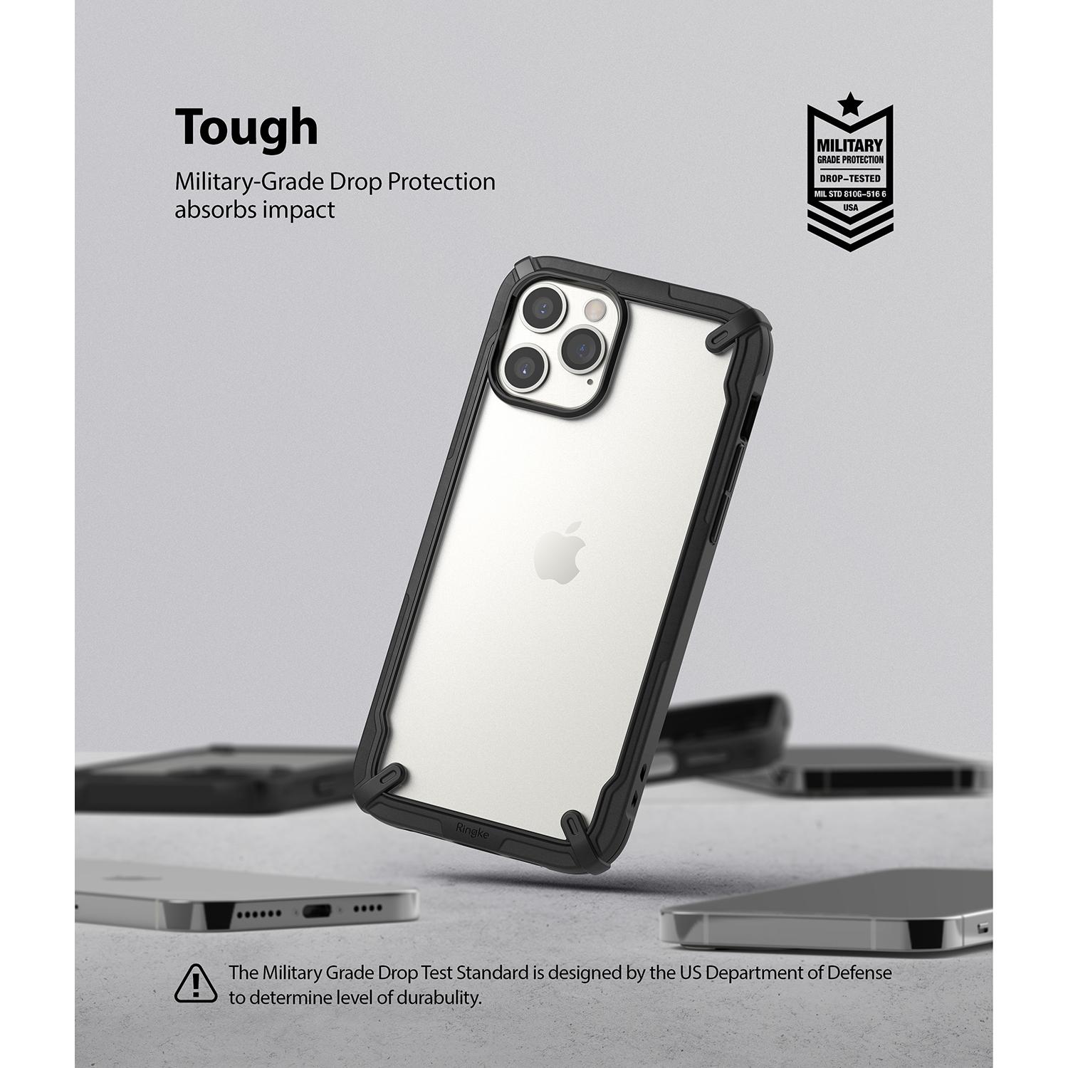 iPhone 12 Pro Max Fusion X Case Black