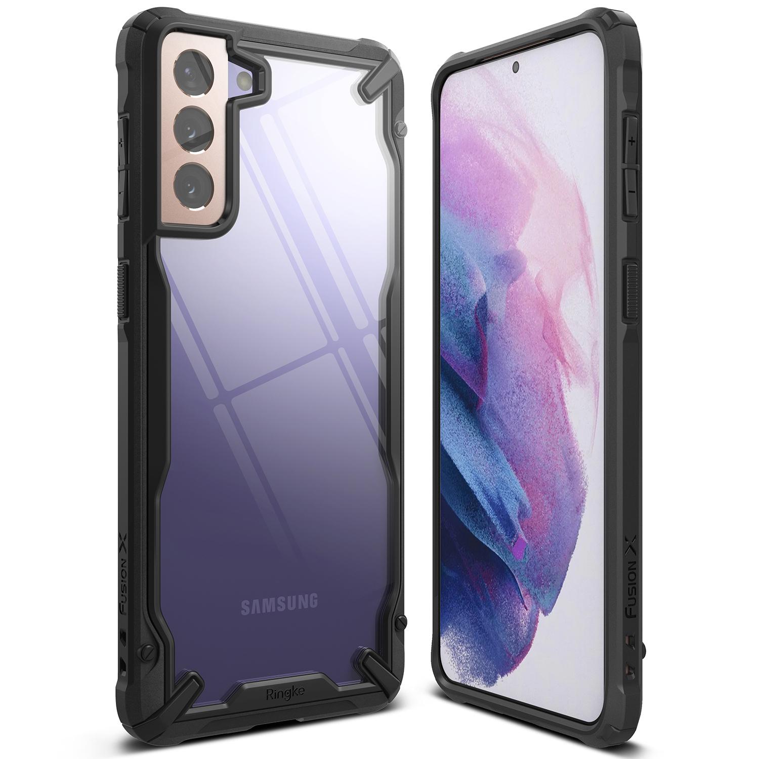 Samsung Galaxy S21 Plus Fusion X Case Black