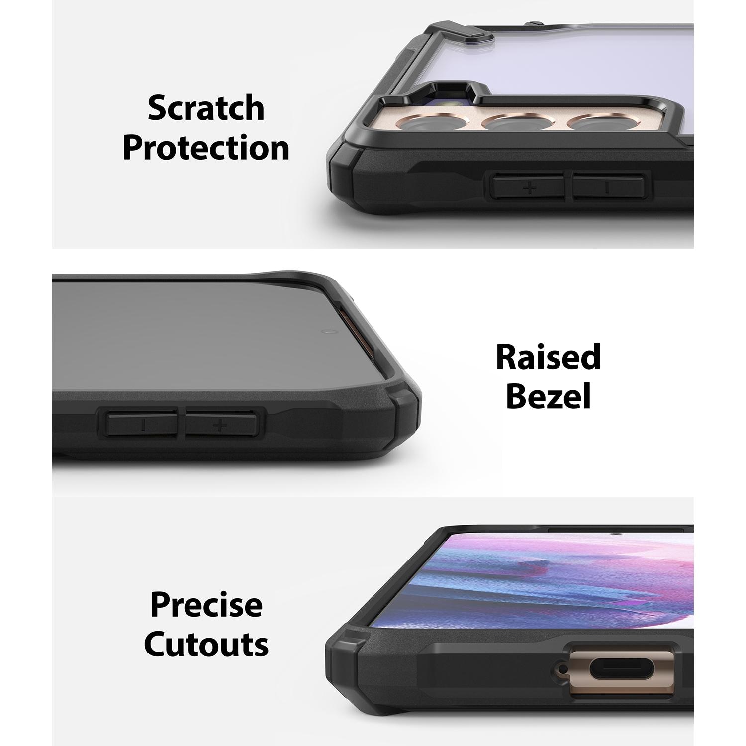 Samsung Galaxy S21 Plus Fusion X Case Black