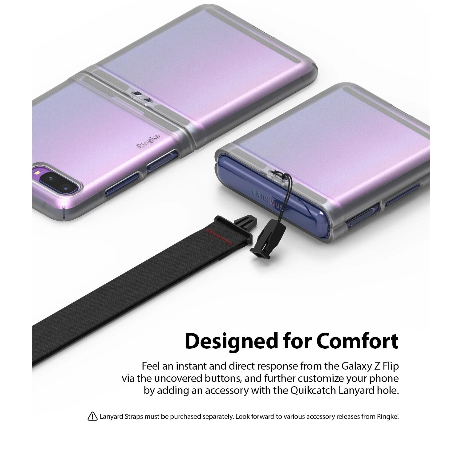 Samsung Galaxy Flip Z Slim Case Clear