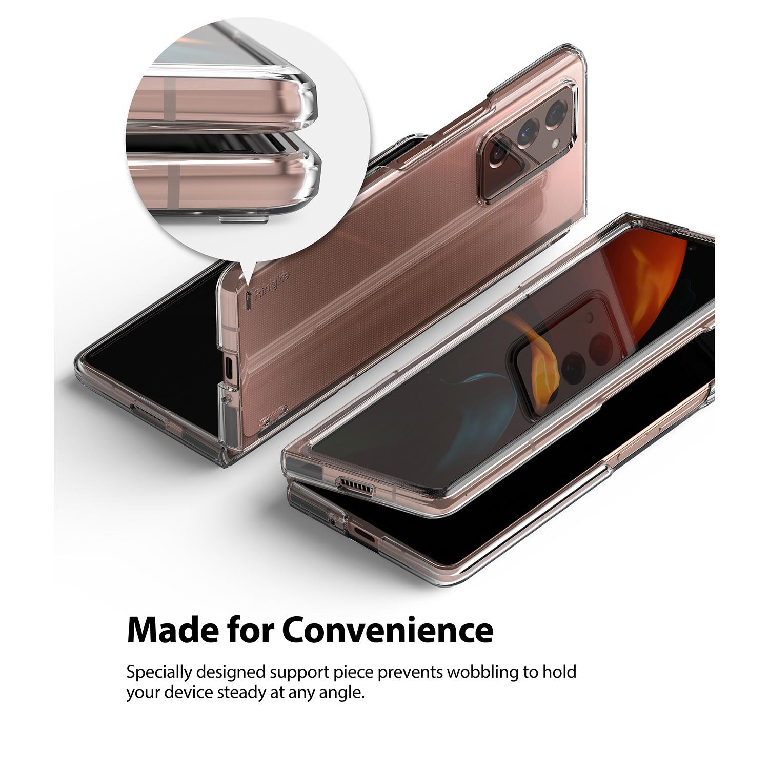 Samsung Galaxy Z Fold 2 Slim Case Clear