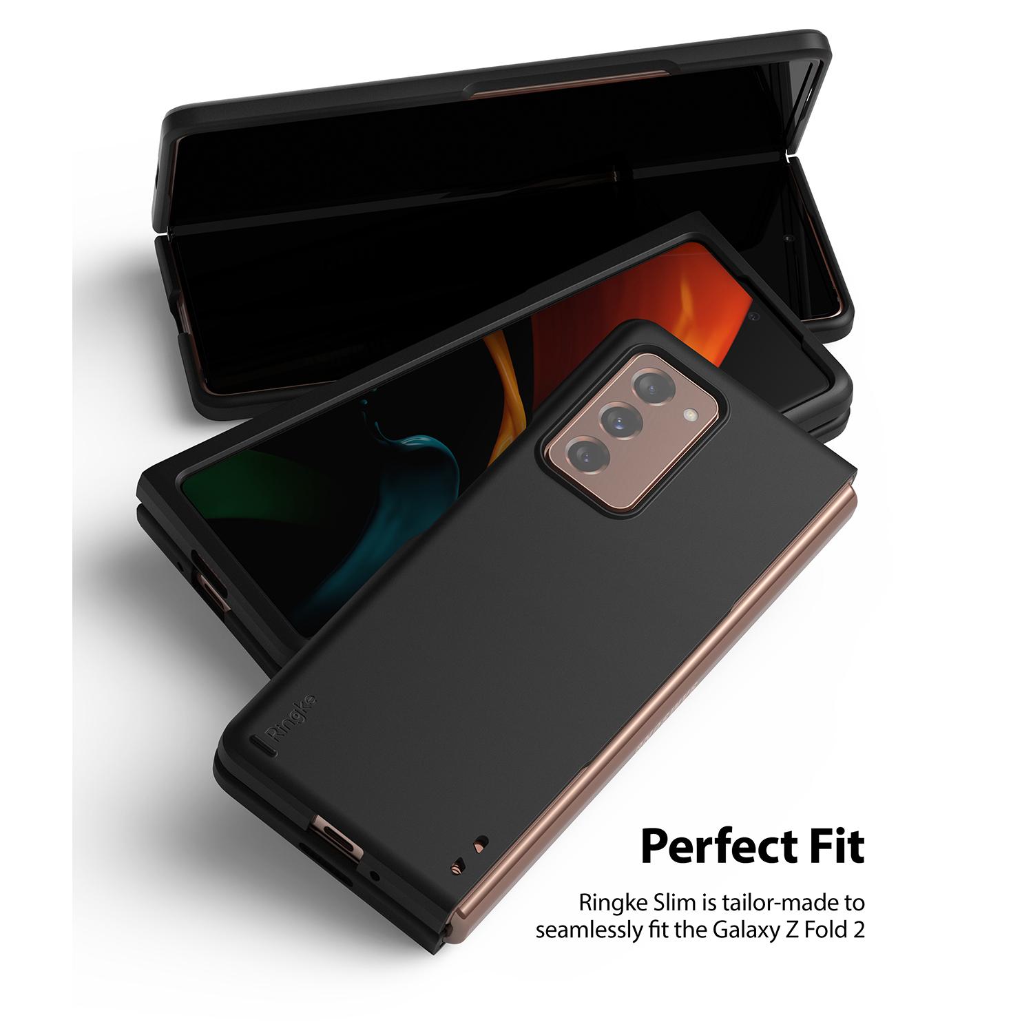 Samsung Galaxy Z Fold 2 Slim Case Matte Black