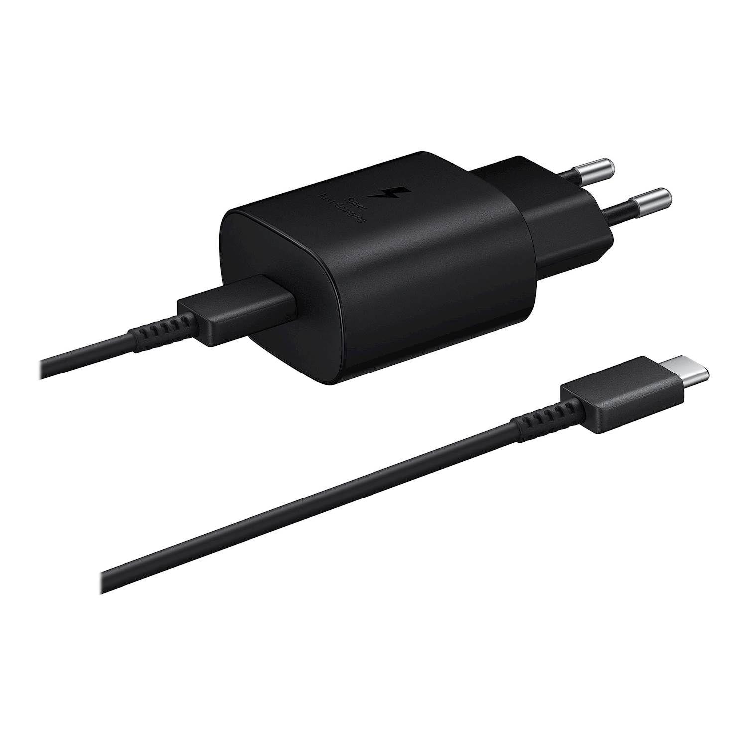 Power Adapter Fast Charge 25W USB-C Black