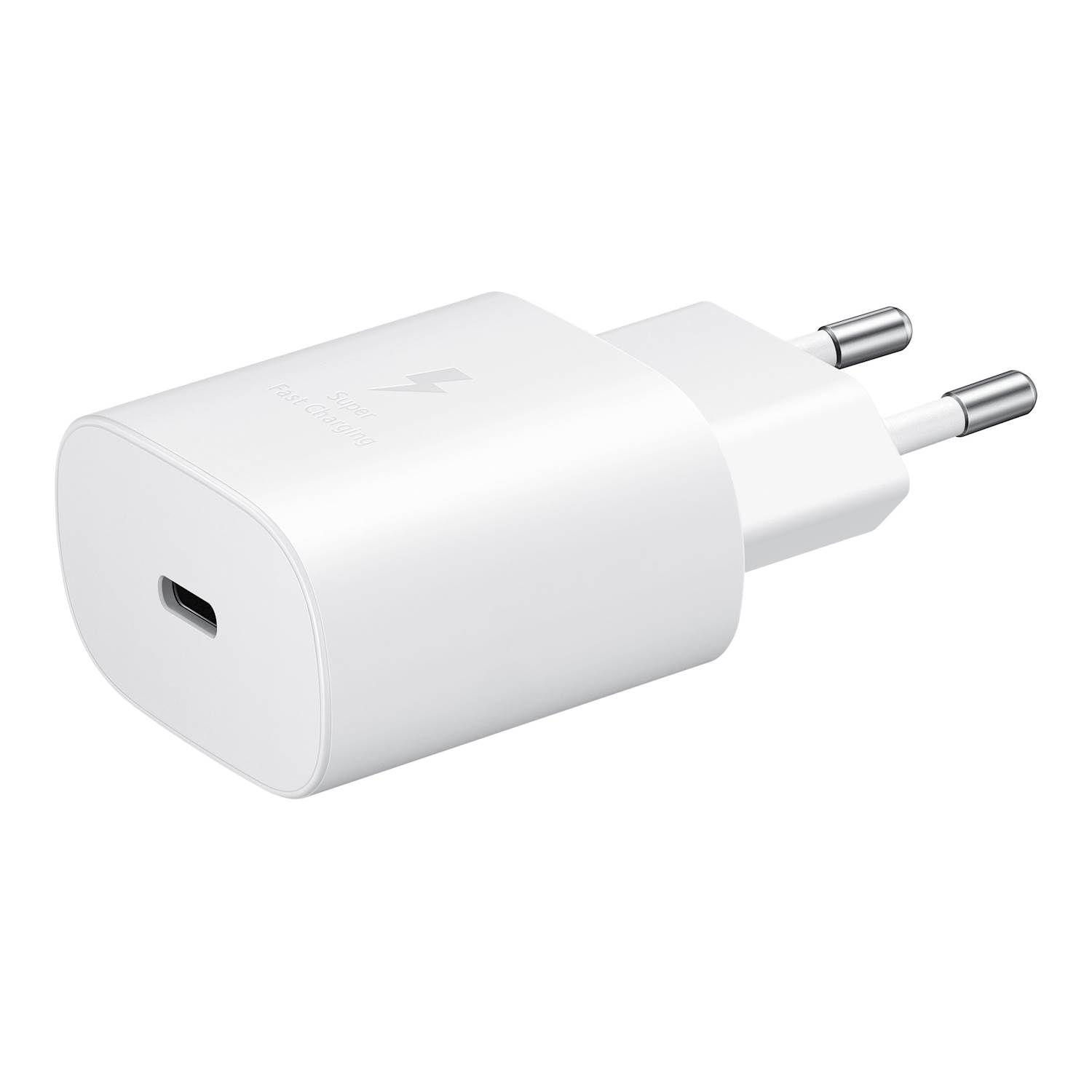 Power Adapter Fast Charge 25W USB-C White