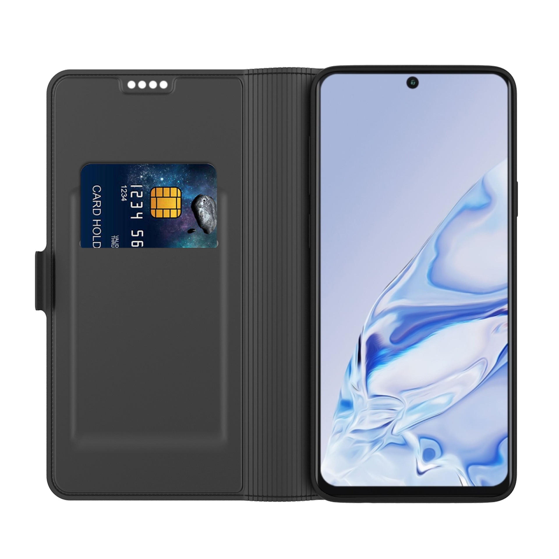 Xiaomi 12T/12T Pro Slim Card Wallet Black