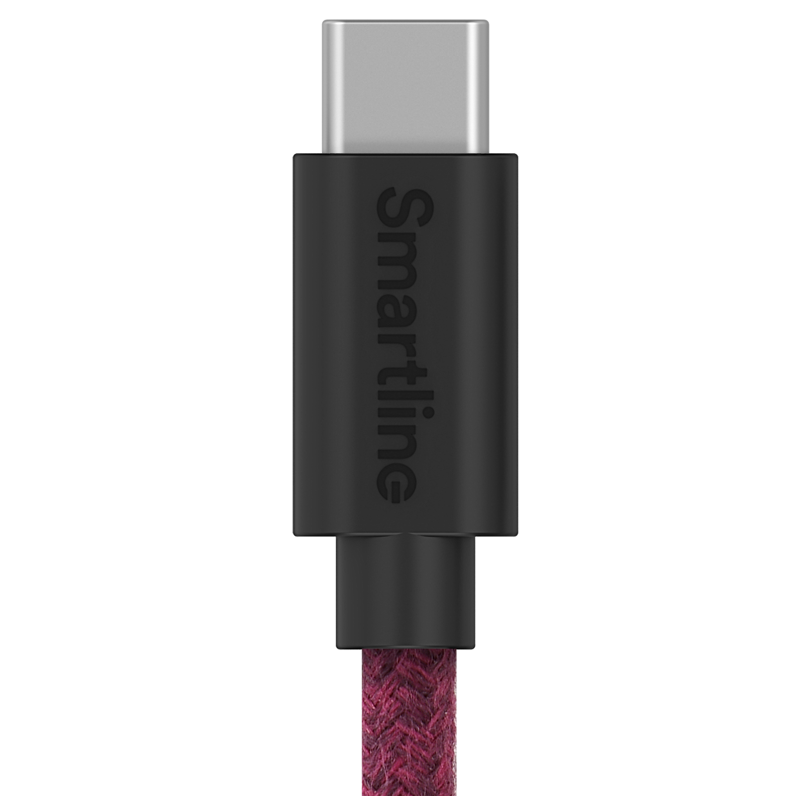 Fuzzy USB-A to USB-C Cable 2 meters Purple