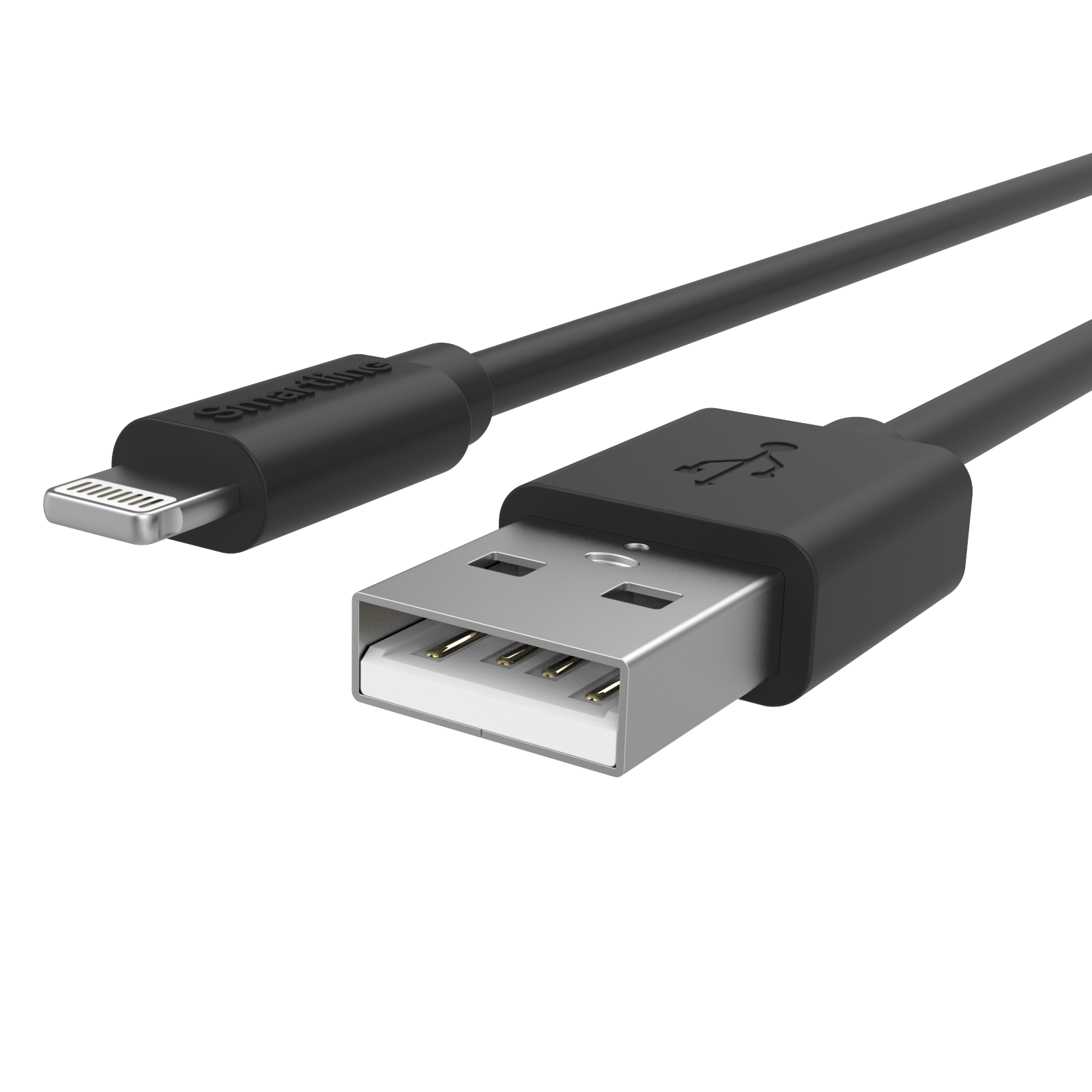 USB-A to USB-C Cable 1 meter Black