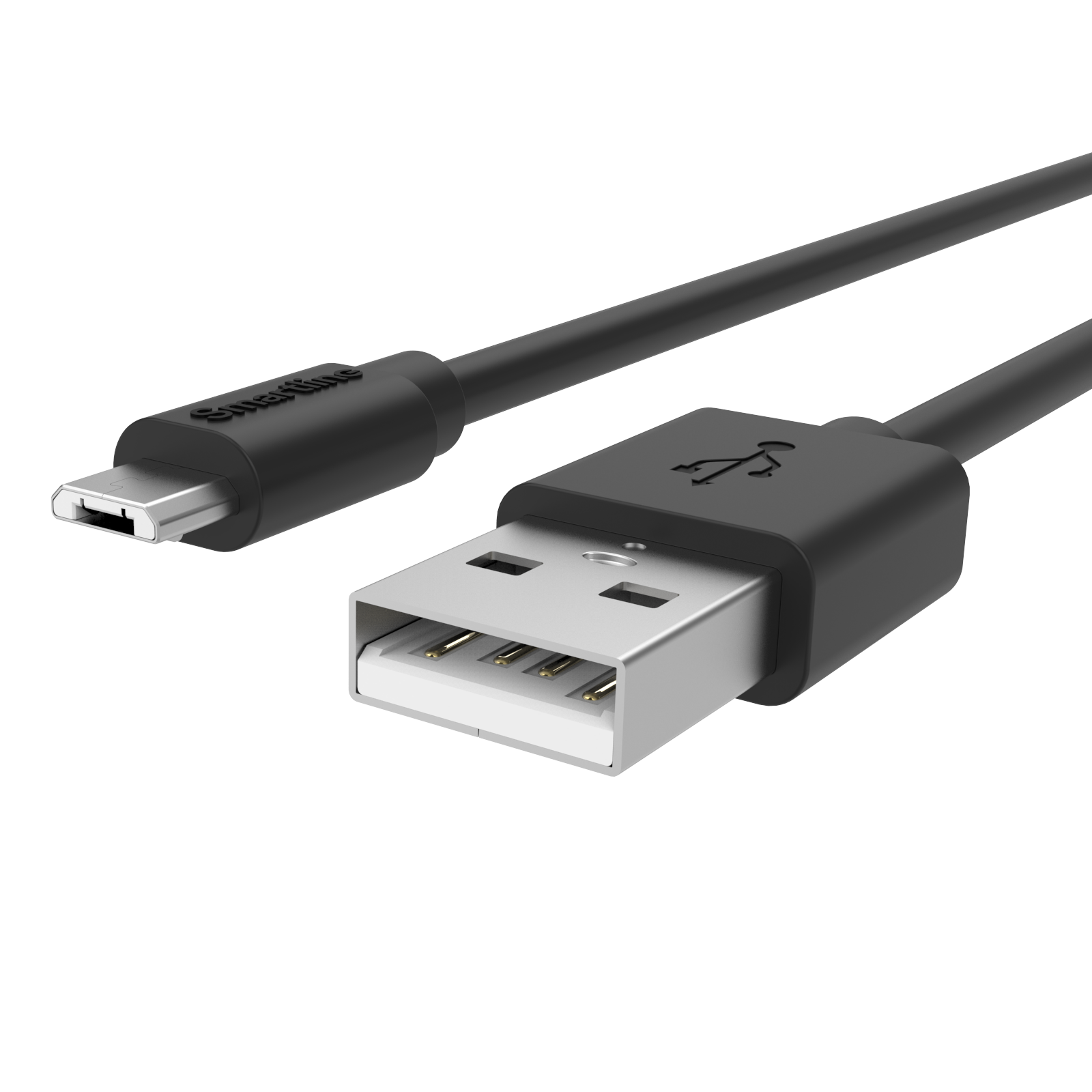 USB-A to MicroUSB Cable 1 meter Black