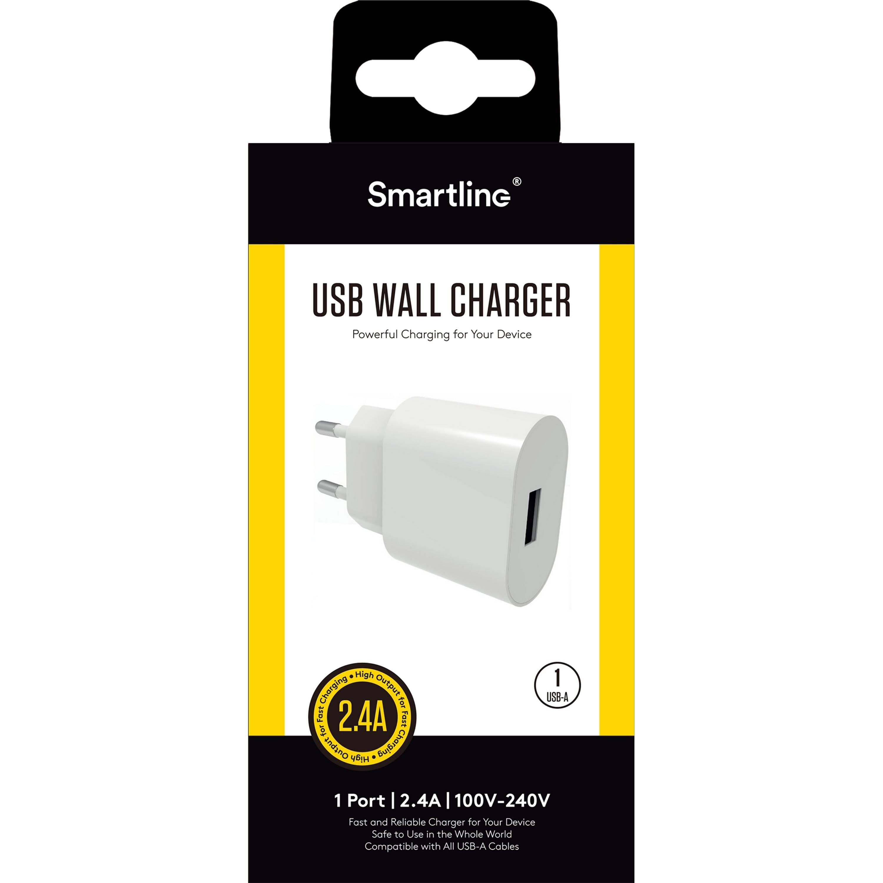 Charger USB 2.4A White
