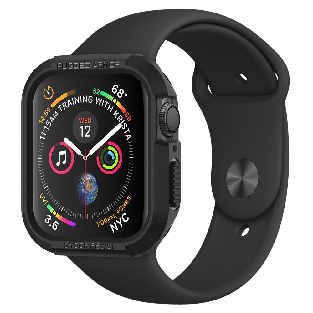 Apple Watch 41mm Series 8 Case Rugged Armor Black