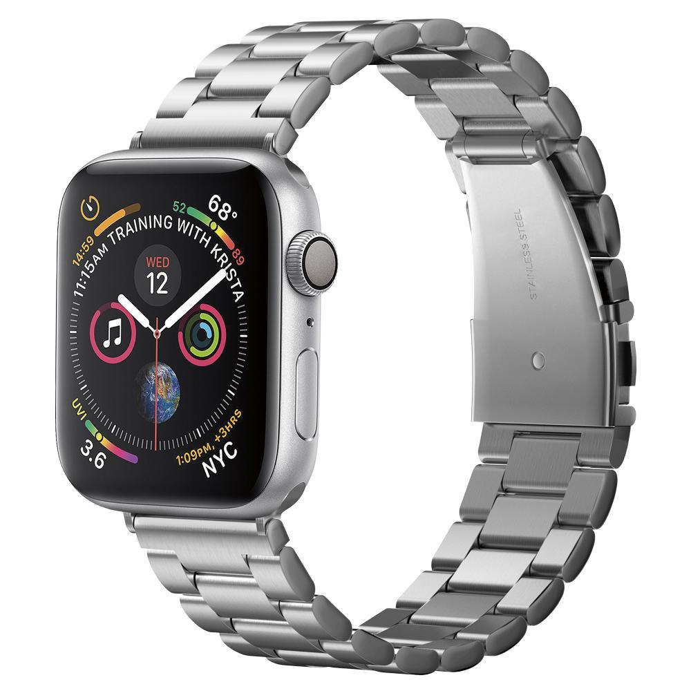 Apple Watch SE 44mm Modern Fit Band Silver