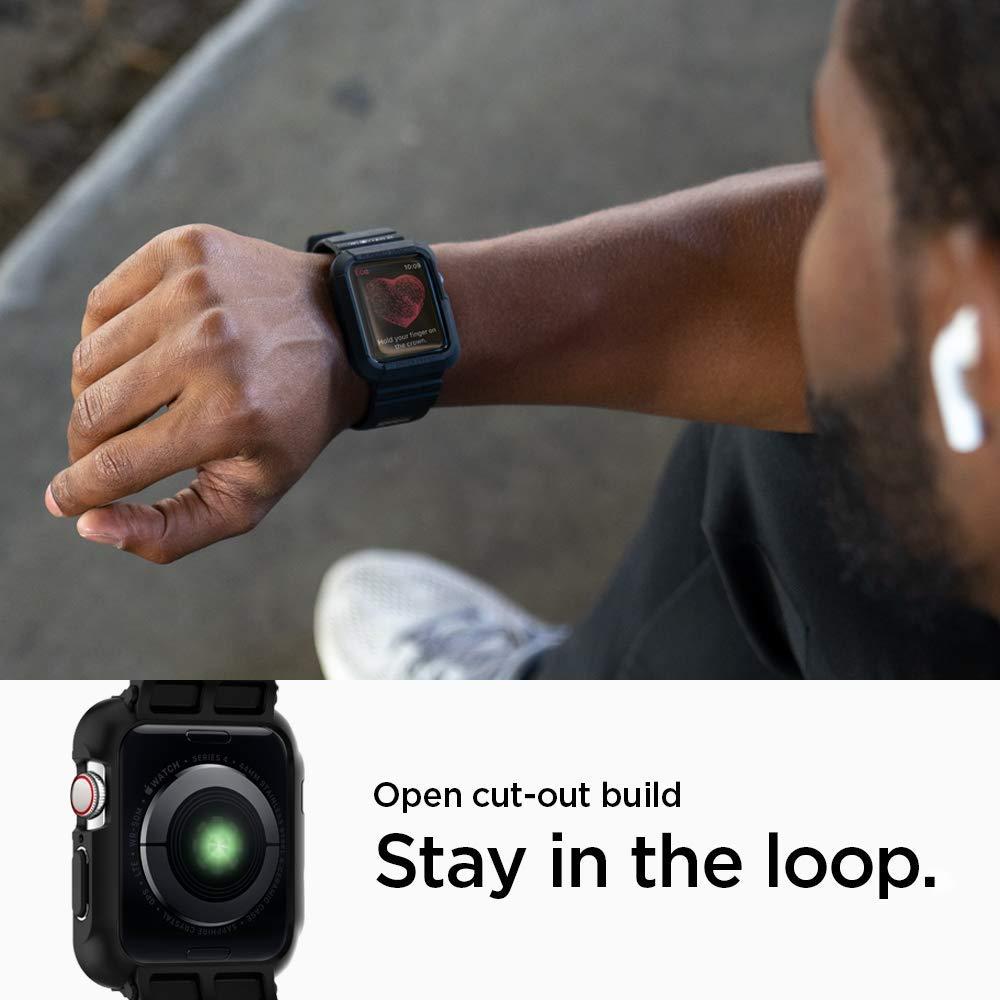 Spigen rugged armor hotsell pro apple watch case