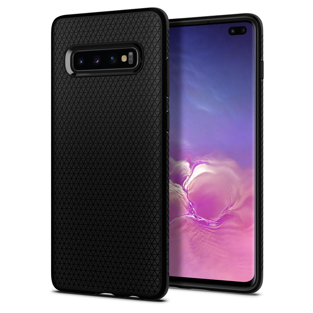 Samsung Galaxy S10 Plus Case Liquid Air Black