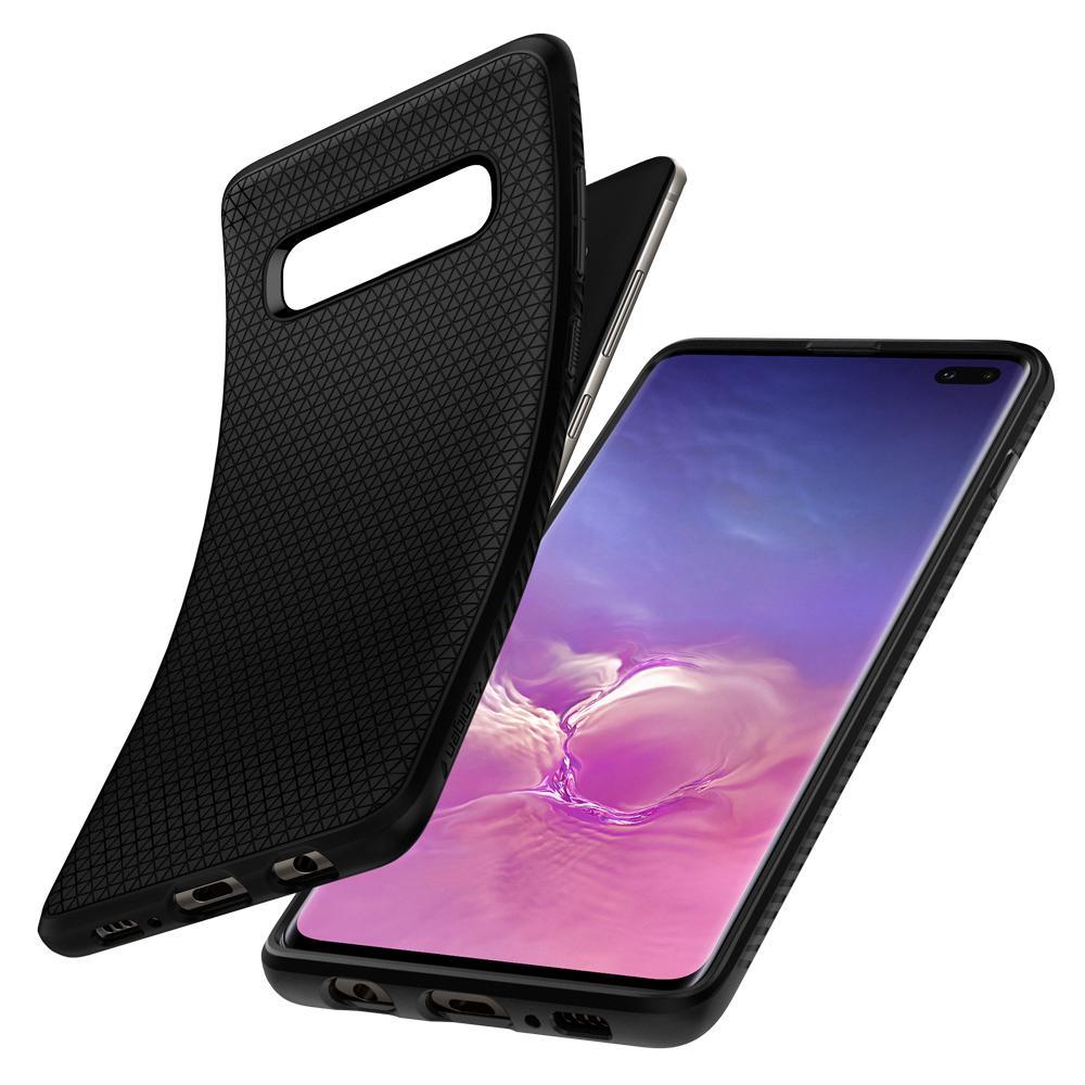 Samsung Galaxy S10 Plus Case Liquid Air Black