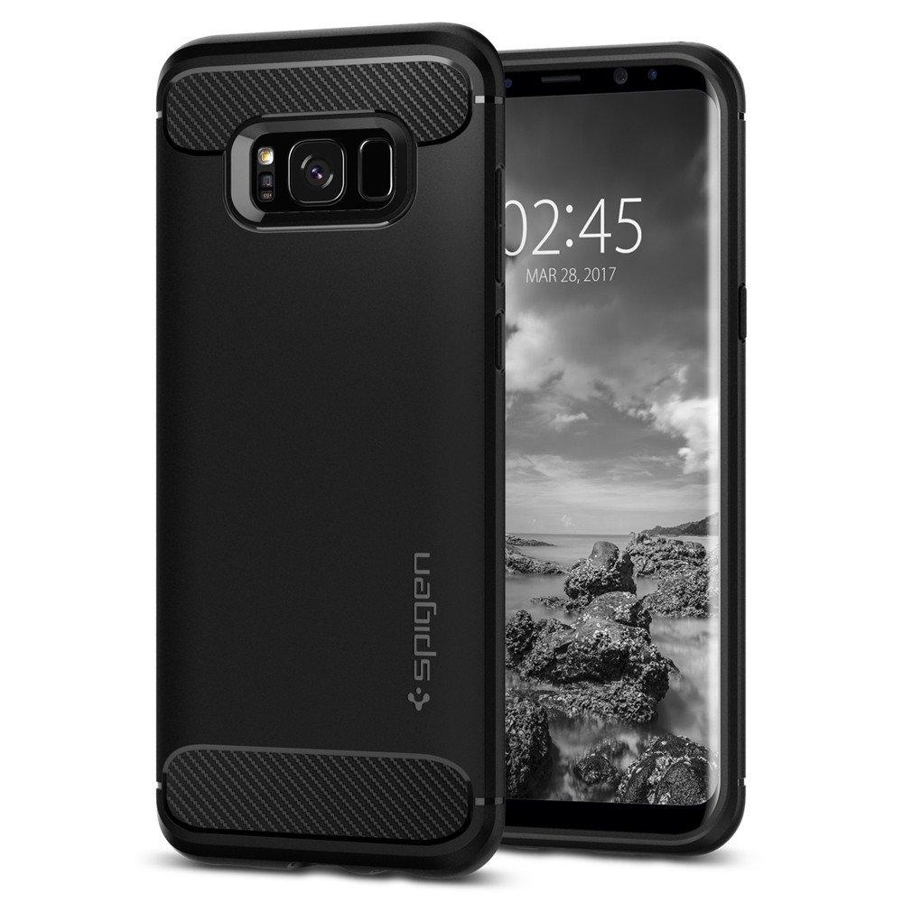 Samsung Galaxy S8 Rugged Armor Case Black