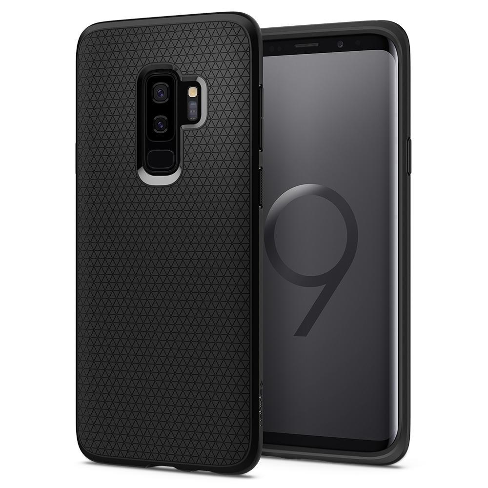 Samsung Galaxy S9 Plus Case Liquid Air Black