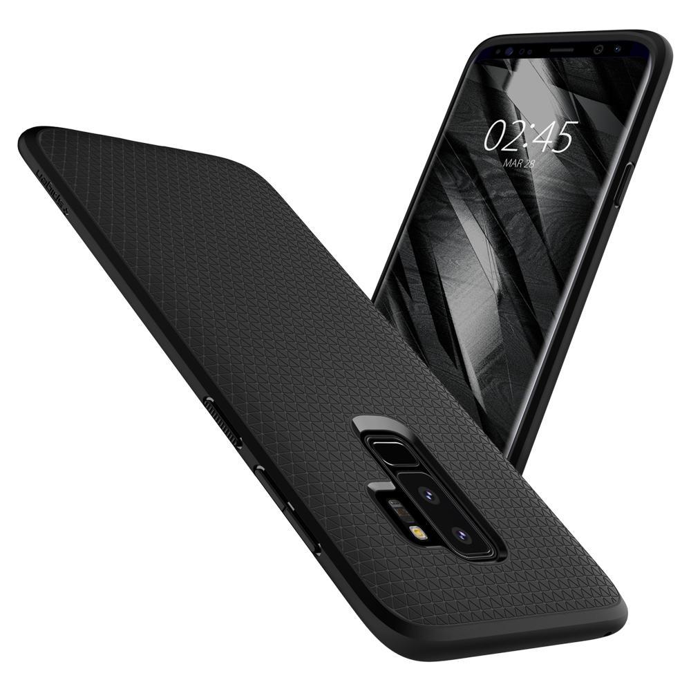 Samsung Galaxy S9 Plus Case Liquid Air Black