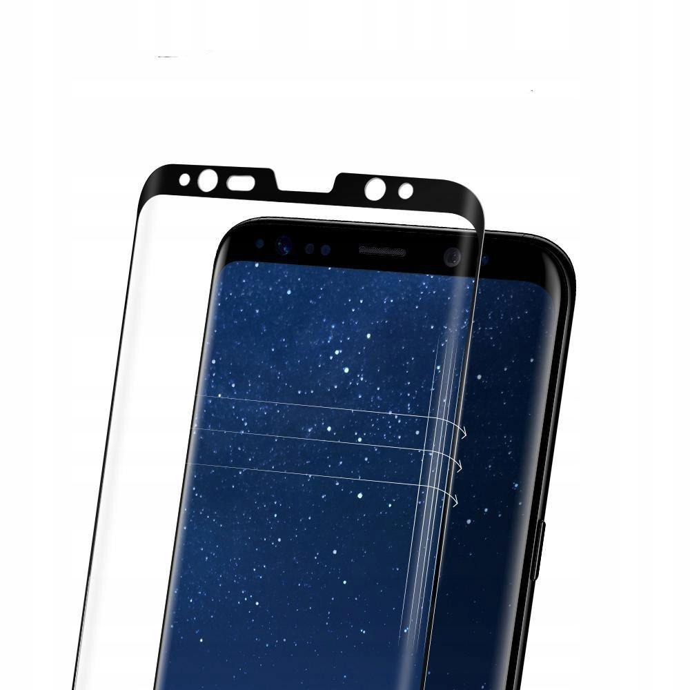 Samsung Galaxy S9 Plus Screen Protector GLAS.tR Curved Glass Black