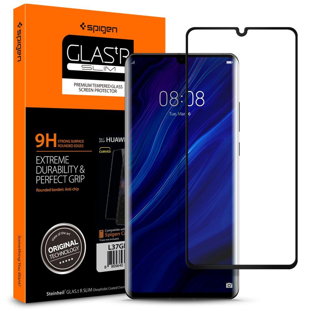 Huawei P30 Pro Screen Protector GLAS.tR SLIM Black