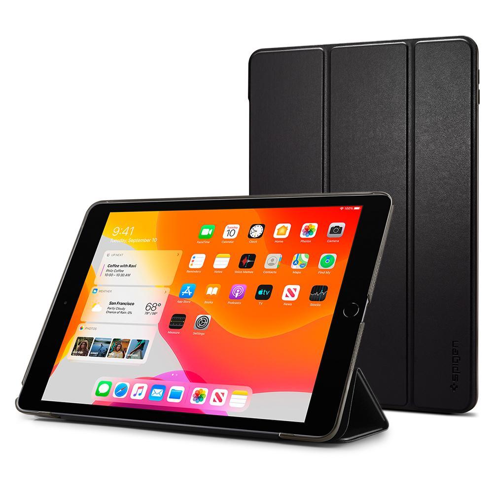 iPad 10.2 Case Smart Fold Black