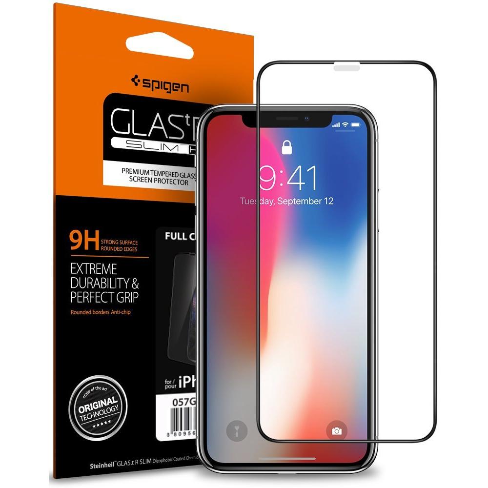 iPhone 11 Pro Screen Protector GLAS.tR SLIM HD Black