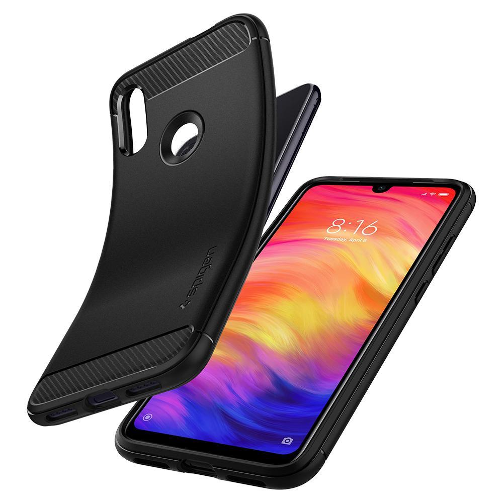 Xiaomi Redmi Note 7 Case Rugged Armor Black