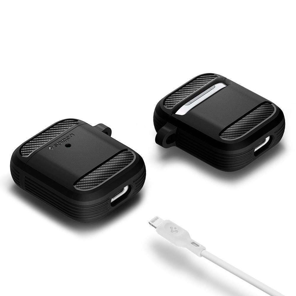 AirPods Case Rugged Armor Black