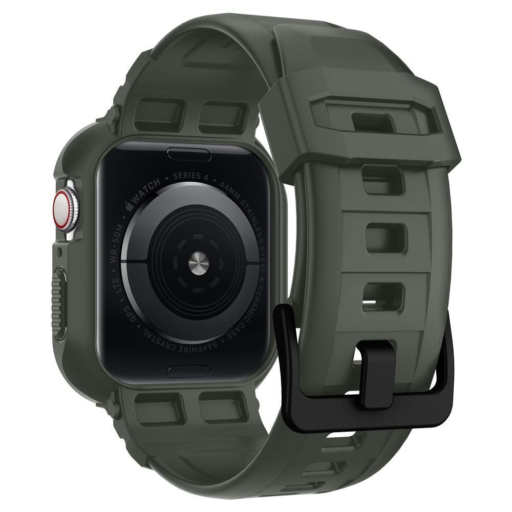 Apple Watch 45mm Series 9 Rugged Armor Pro Military Green