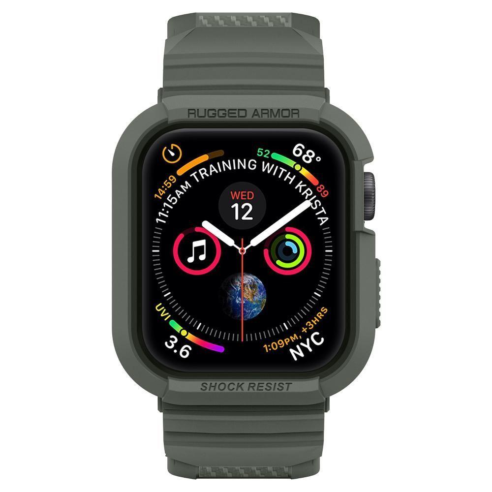 Apple Watch 44mm Rugged Armor Pro Military Green