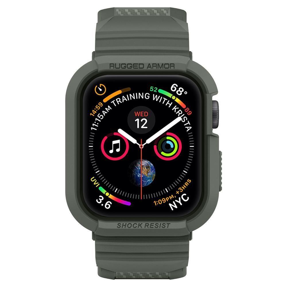 Apple Watch 45mm Series 8 Rugged Armor Pro Military Green