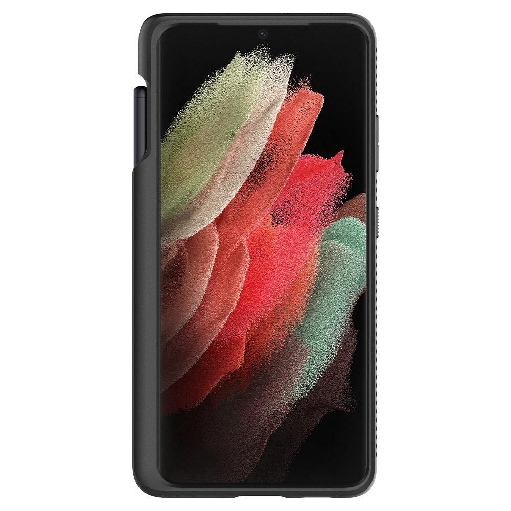 Samsung Galaxy S21 Ultra Case Liquid Air Pen Edition Black