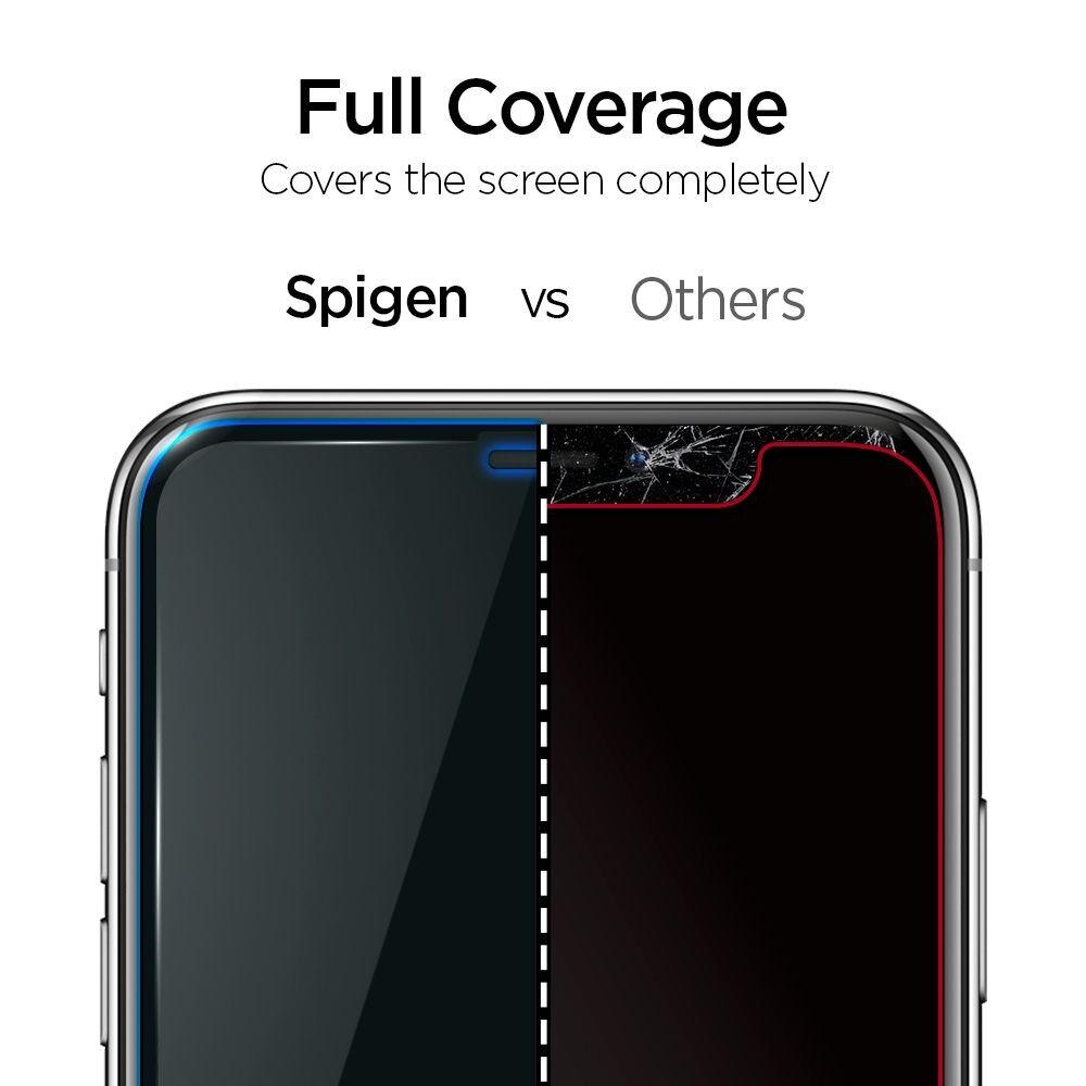 iPhone Xs Max AlignMaster GLAS.tR Full Cover Black