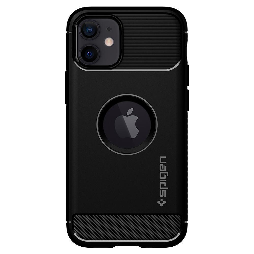 iPhone 12 Mini Case Rugged Armor Black