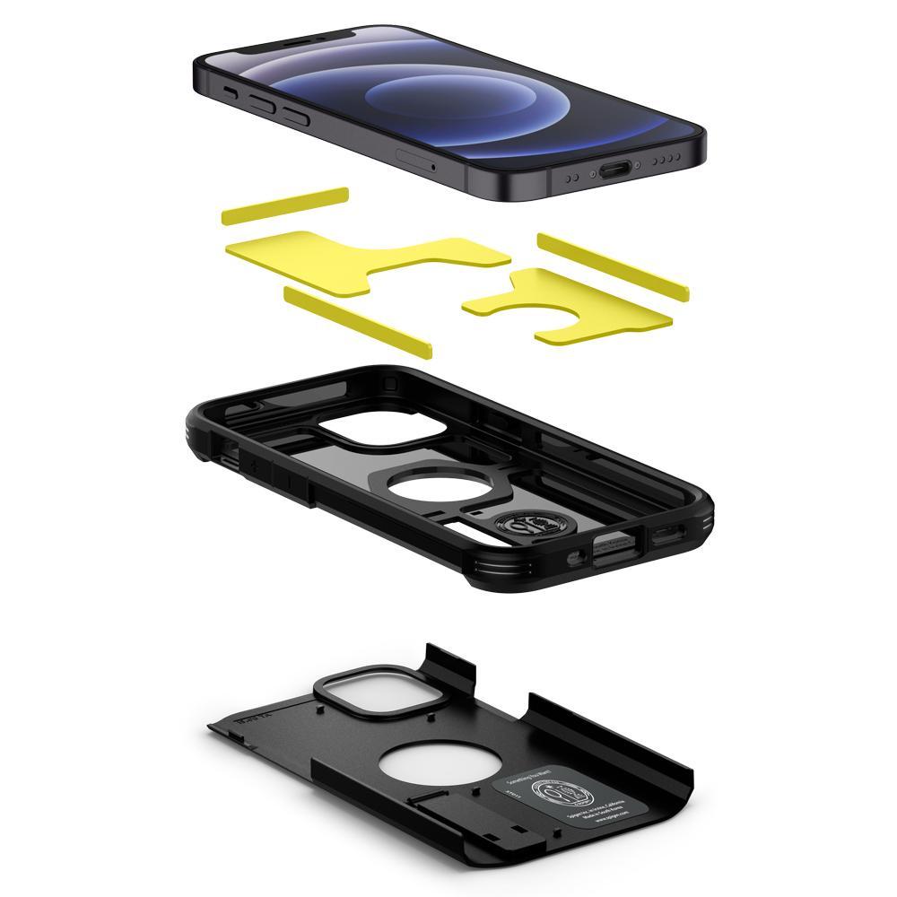 iPhone 12 Mini Case Tough Armor Black