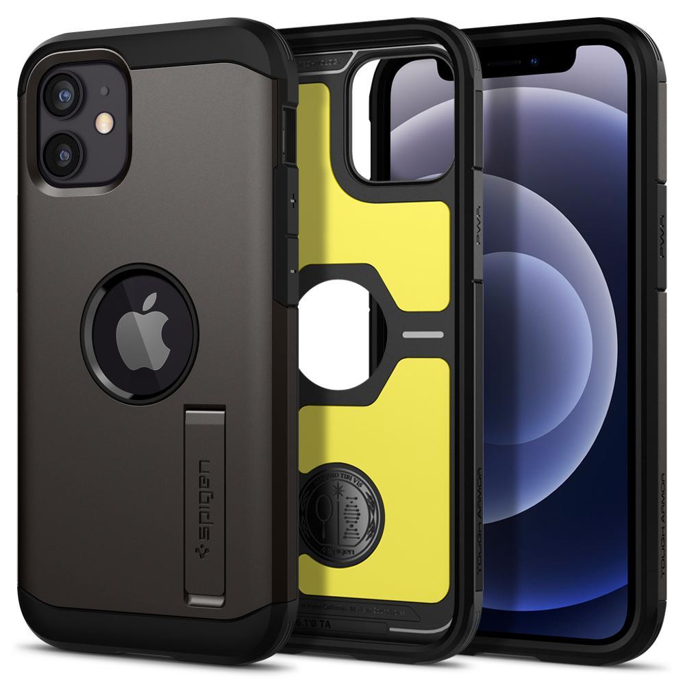 iPhone 12 Mini Case Tough Armor Gunmetal