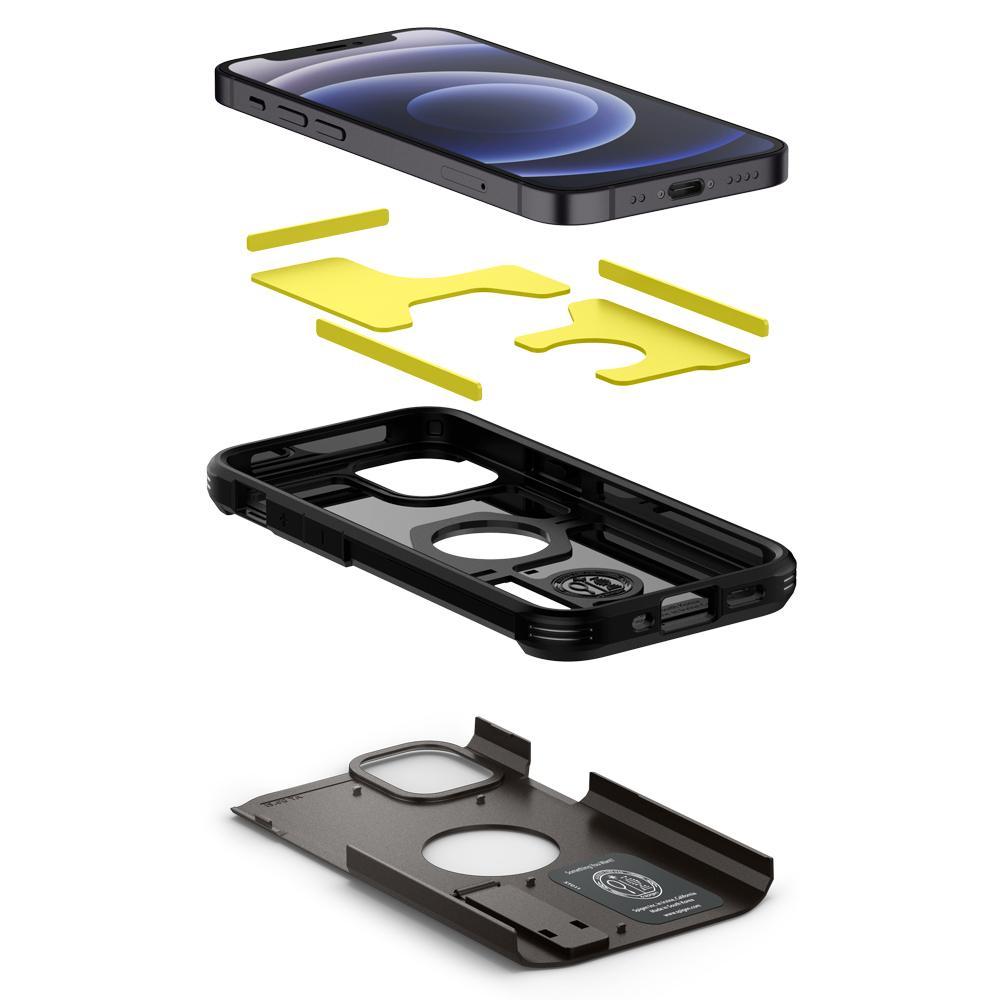 iPhone 12 Mini Case Tough Armor Gunmetal