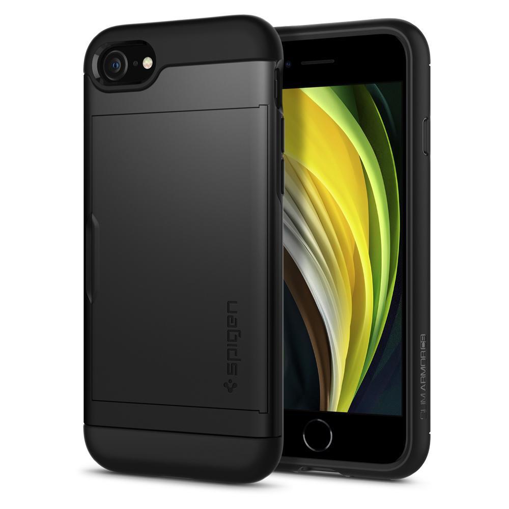 iPhone SE (2022) Case Slim Armor CS Black