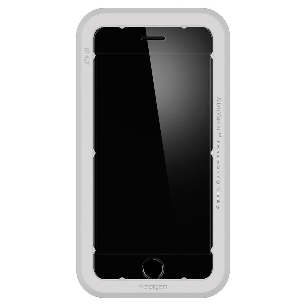 iPhone 8 AlignMaster GLAS.tR Full Cover Black
