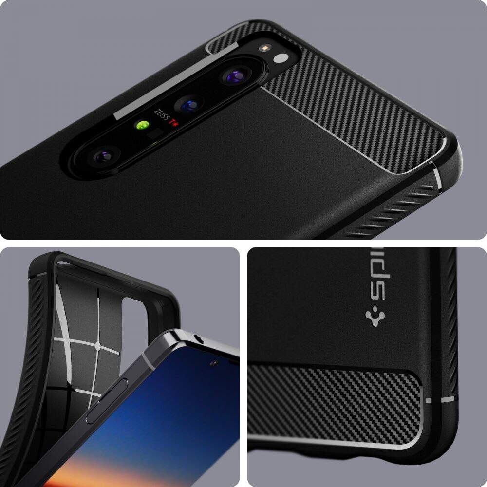 Sony Xperia 1 III Case Rugged Armor Black